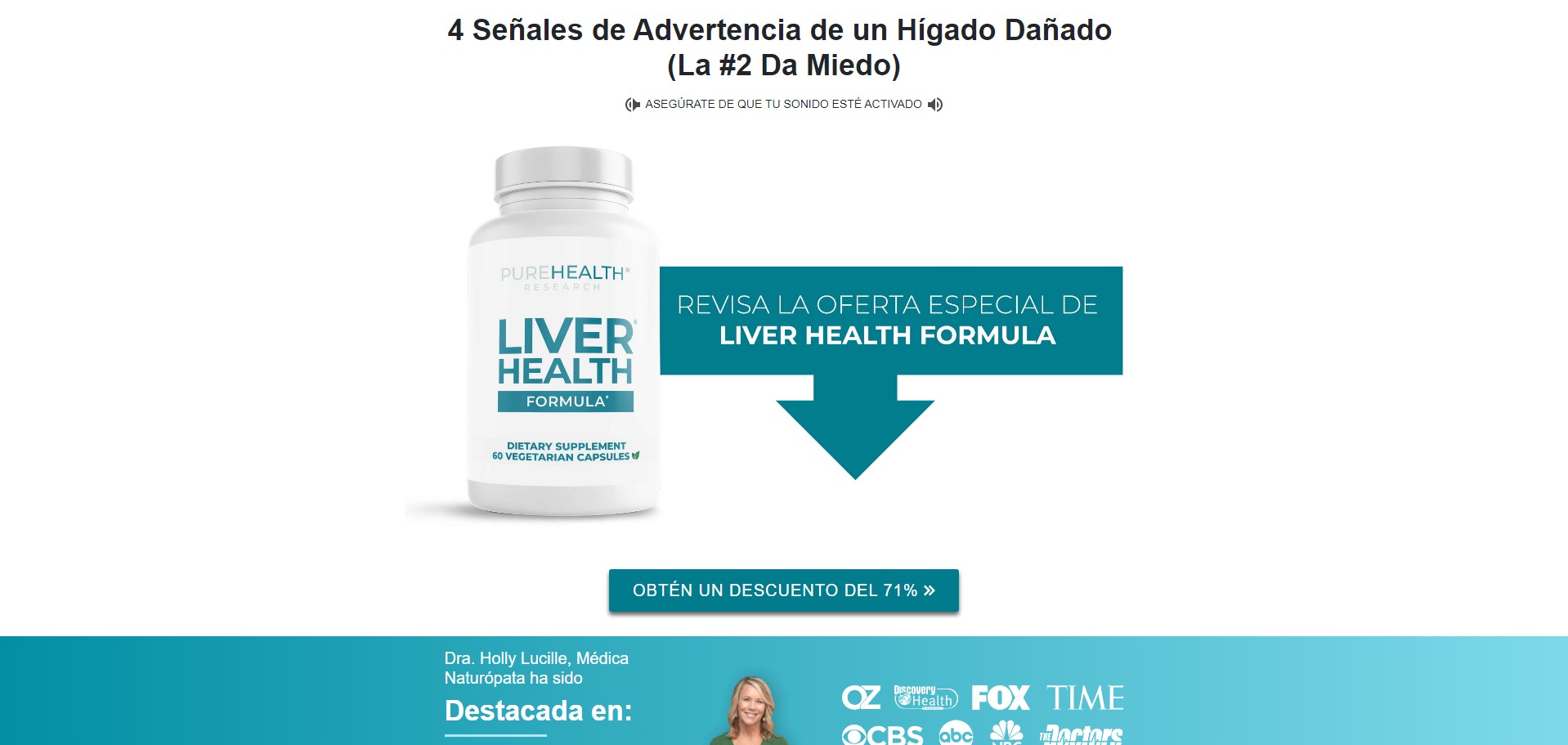 PureHealth Research Liver Health Producto