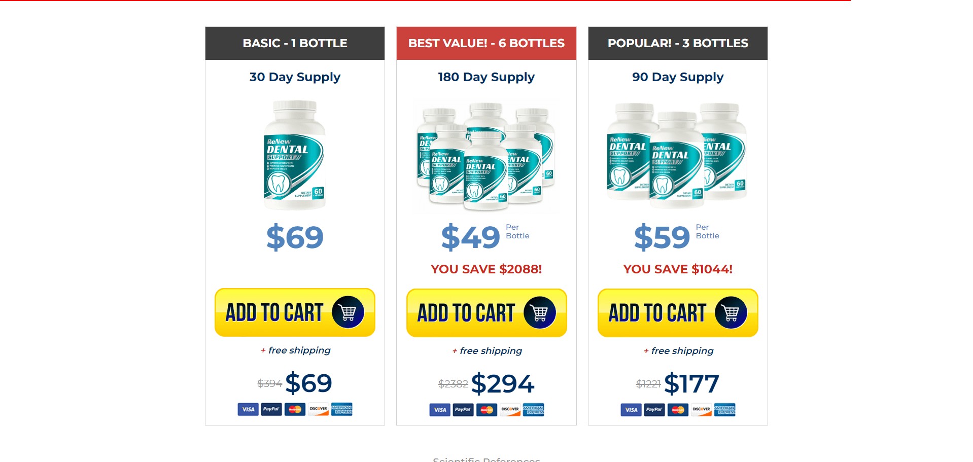 Renew Dental Support Producto