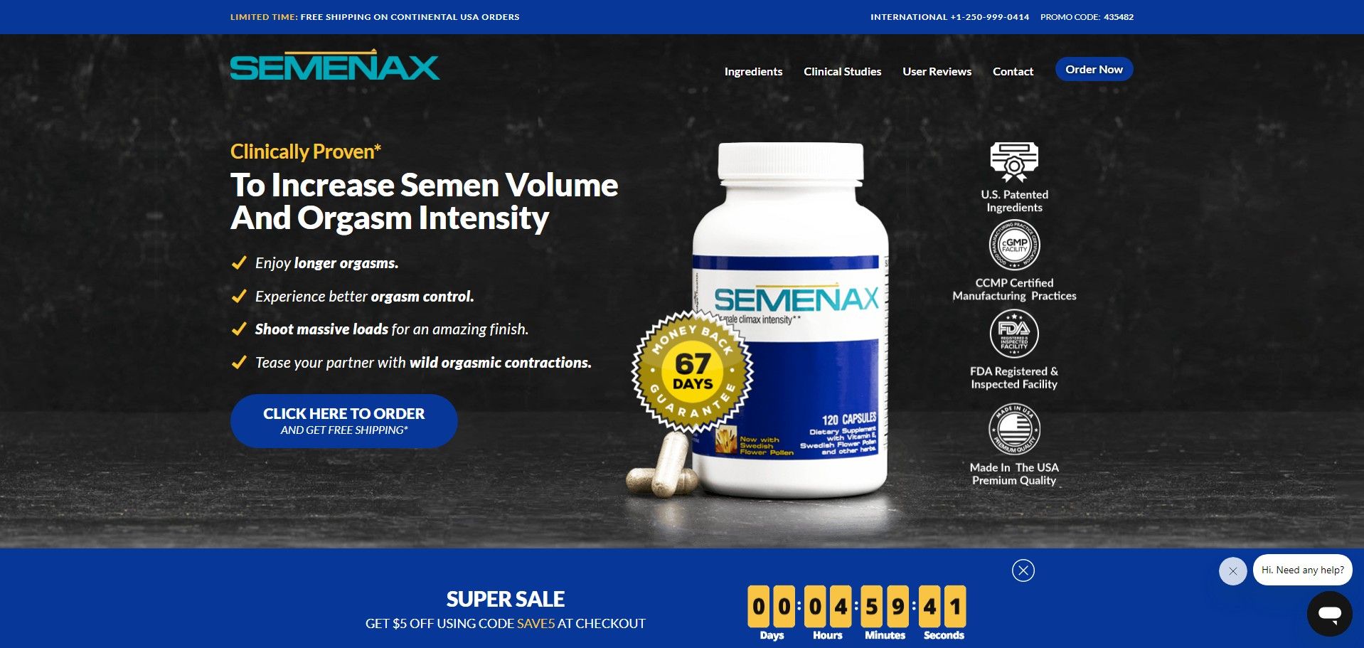 Semenax Producto